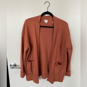 A New Day cardigan. Burnt orange. Size medium.